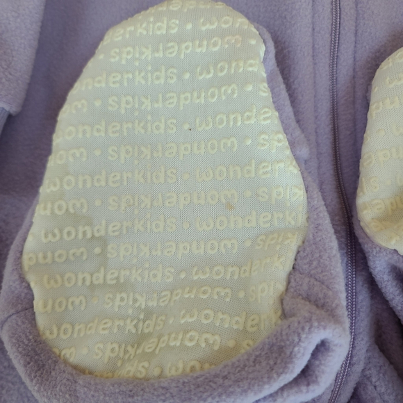 Wonder Kids 4T Fleece Footed Sleeper NWT - Picture 4 of 9